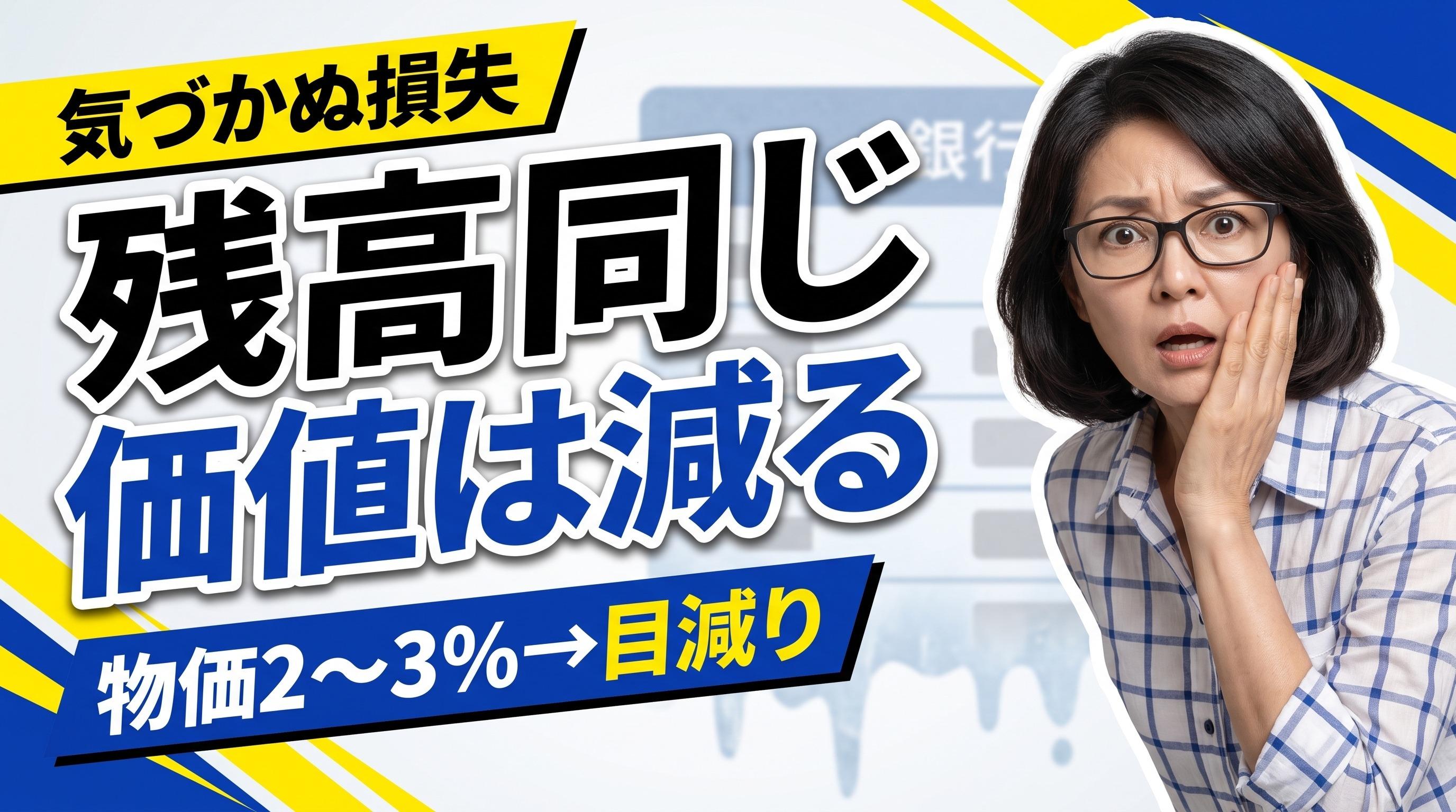 生活費、緊急予備資金、長期資金に分けてお金の置き場所を考える図