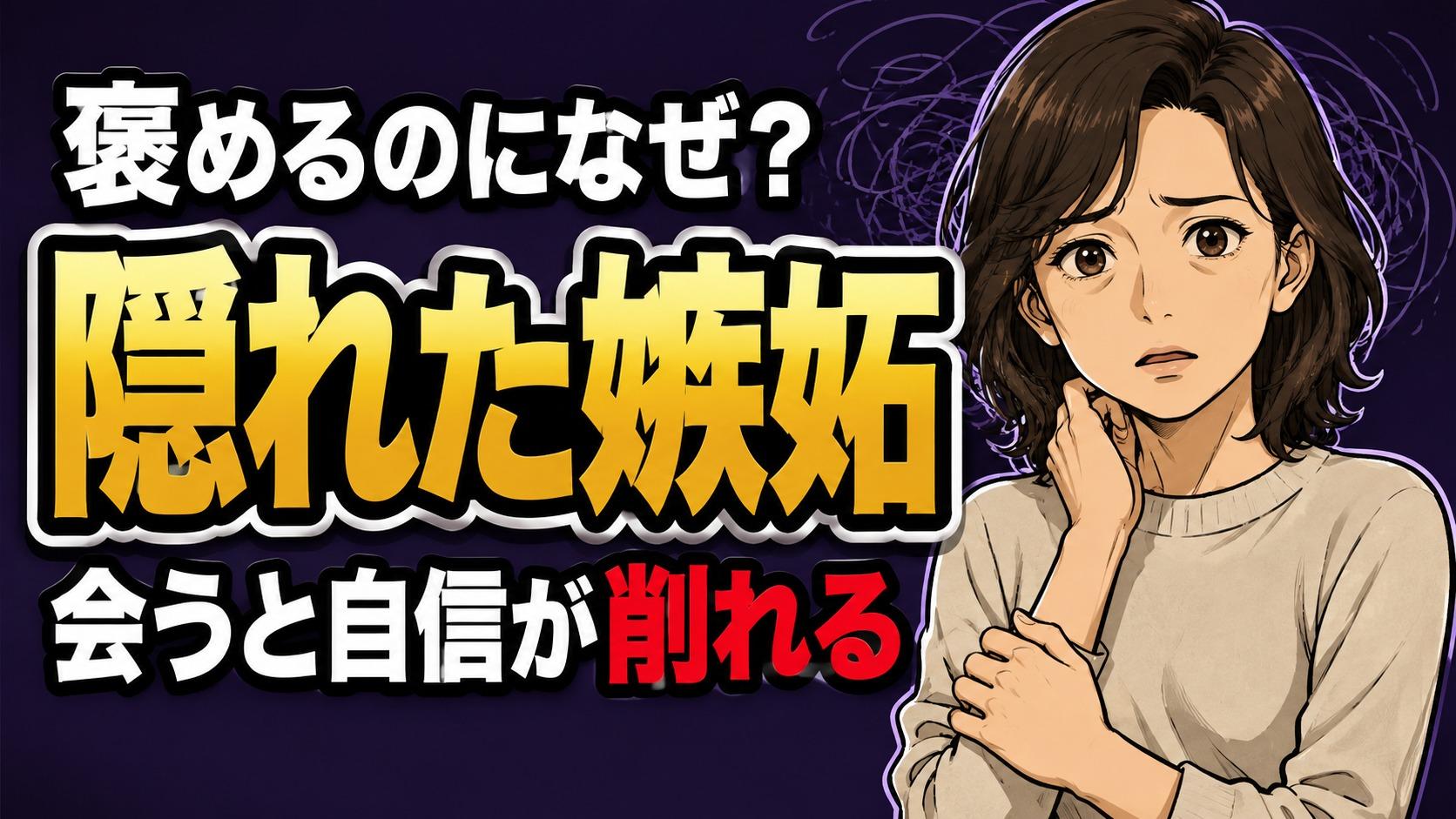 人と会った後の疲れや違和感について振り返る女性